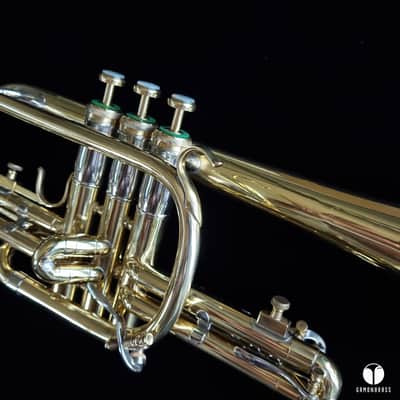F.E. Olds & Son Super Recording Los Angeles offset valves cornet gamonbrass image 11
