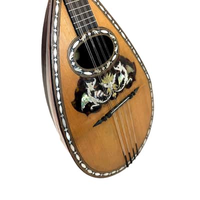 C.A. Kisslinger Decorated Curved-Ribs Mandolin, 1901 image 4