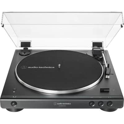 AT-LP60XBT-USB-BK Fully Automatic Two-Speed Stereo Turntable With Bluetooth & USB (Black) image 3