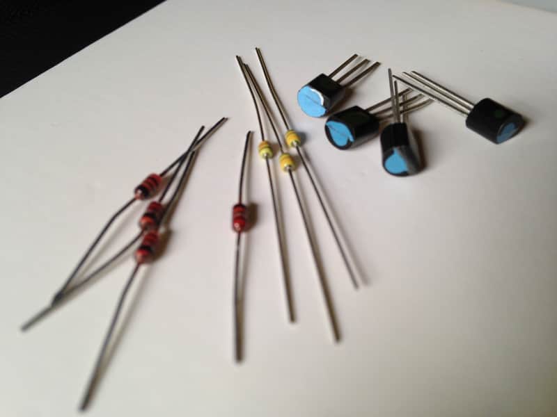 Sovtek Matched Parts Kit For Green Big Muff Red Army Overdrive, Tall Font, Civil War image 1