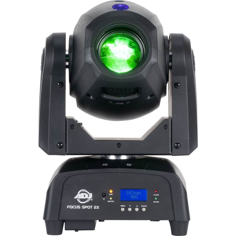 American DJ Focus Spot 2X 100W LED Moving Head with 3W UV LED (Factory Refurb) image 1