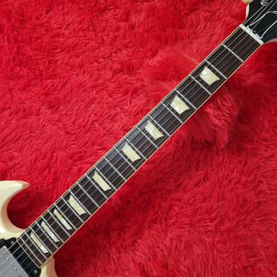 Burny RSG-60 '63 Revival Series - SG Standard - 1988 - White - Original VH-3 Pickups - Made In Japan MIJ image 6