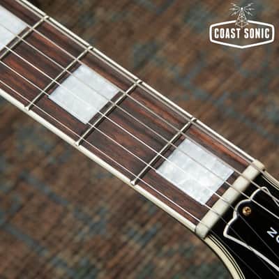 2001 Epiphone by Gibson Les Paul Custom LPC-80 Made in Japan Fujigen image 9