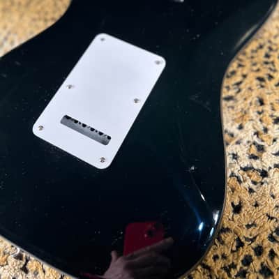 Fender Fender Standard Stratocaster MIM Electric Guitar Black 2008 - 2022 - Black image 16