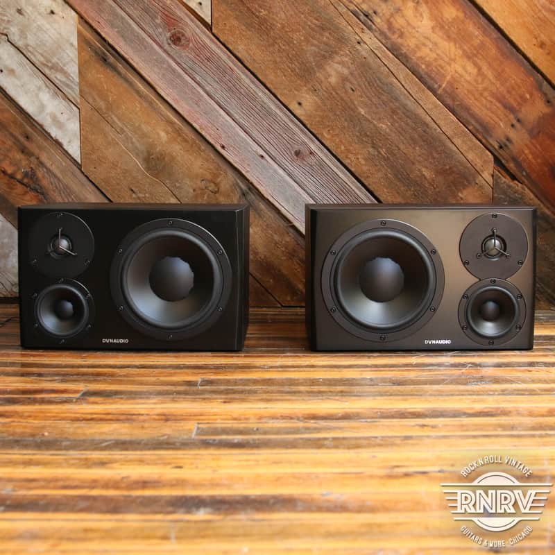 Dynaudio LYD 48 3-Way Active Studio Monitor Pair 2017 - 2019 - Black image 1