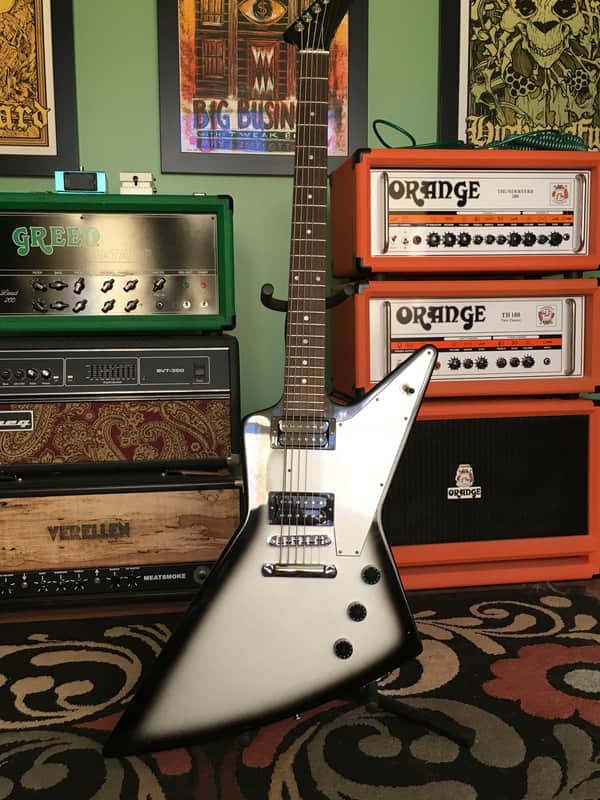 Gibson Explorer Baritone Silverburst image 2