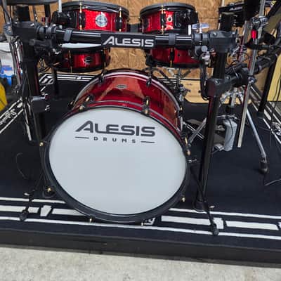 Alesis Strike Pro Special Edition Electronic Drum Set 2010s - Black / Red image 1