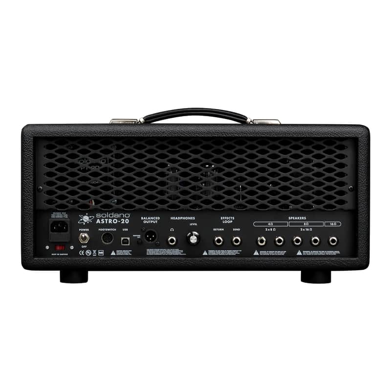 Soldano ASTRO-20 3-Channel 20-Watt Guitar Amp Head image 2