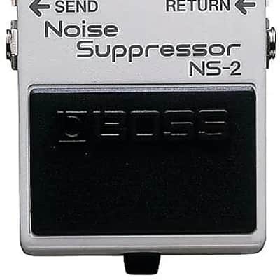 Boss NS-2 Noise Suppressor (Silver Label) - White image 1