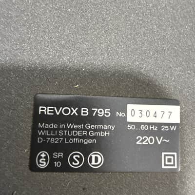 Revox B795 Direct Drive Linear Tracking Turntable Record Album Player Audiophile image 17