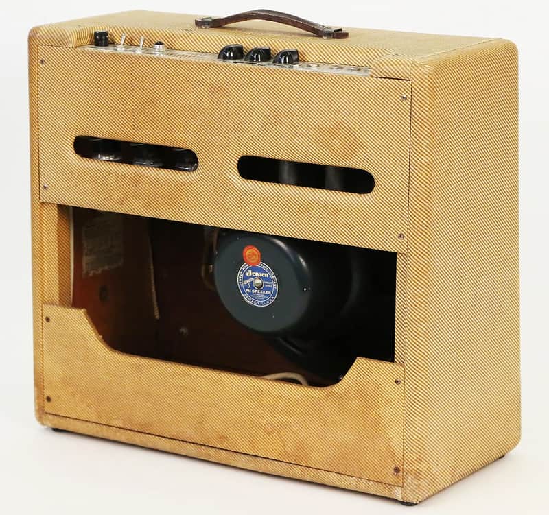 Fender Pro 5D5 Wide Panel 18-Watt 1x15" Guitar Combo 1954 - 1955 image 2