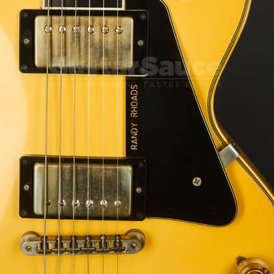 Gibson Custom Shop Randy Rhoads Signature 1974 Les Paul Custom VOS 2010 2010 - White (COD 2124UG) image 4