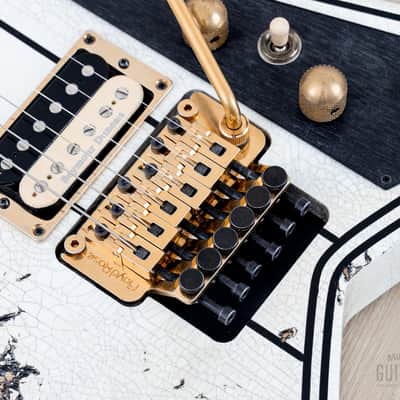 2025 Jackson USA Custom Shop Special Edition Randy Rhoads RR-2H FR Snow White Heavy Relic, Mint w/ Case, Tags image 8