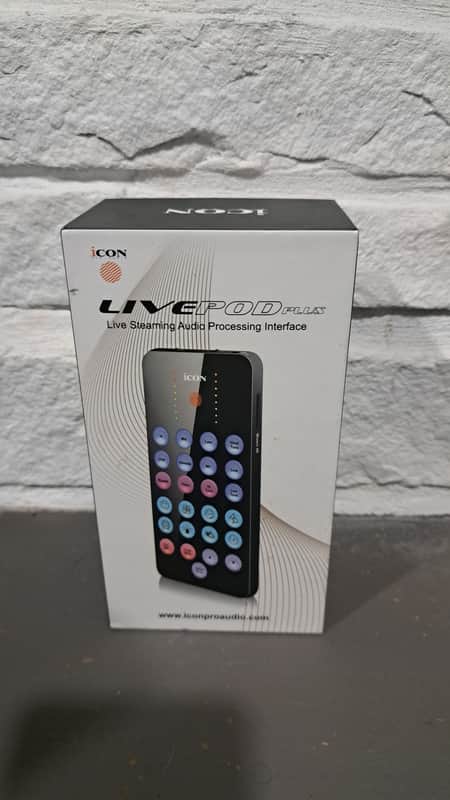 Icon LivePod Plus MicroStudio Interface 2020 - 2021 - Black image 1