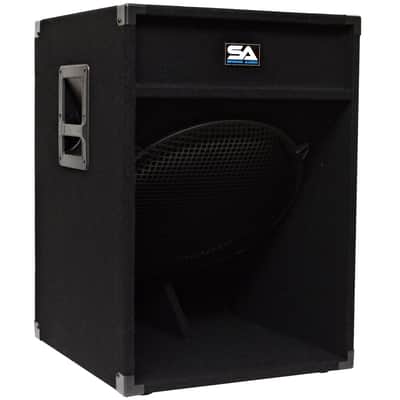 Seismic Audio SAP-18S Passive 1x18" 500w Down-Firing Subwoofer Speaker Cab