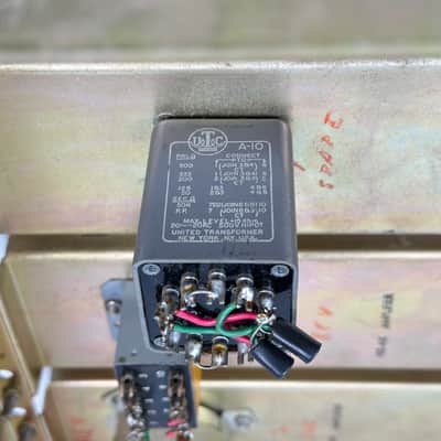 Cinema Engineering Tube Line Amps (2x) 101-AX, (3x) 102-AX, 102-A M, HV-T D Amplifiers, Power Supply & Rack image 12