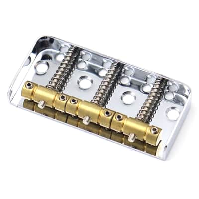 Short Bridge with 3-Saddle Vintage Tele Bridge 54mm image 5