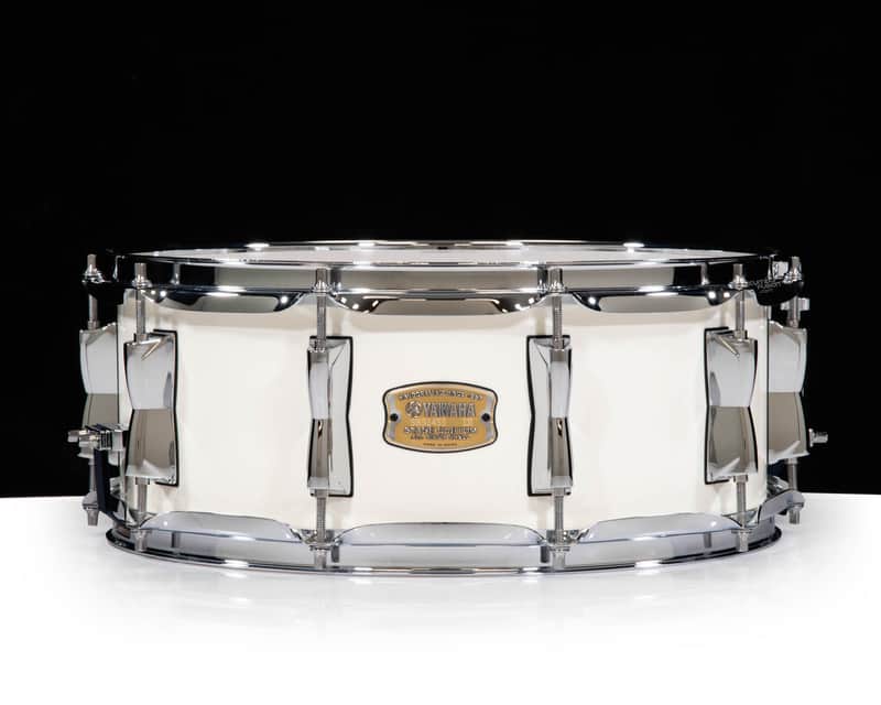 Yamaha Stage Custom 14"x5.5" Birch Snare - Classic White image 1