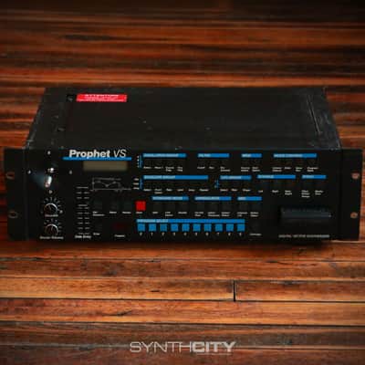 Sequential Prophet VS Rackmount 8-Voice Polyphonic Synthesizer 1986 - 1987 - Black image 1