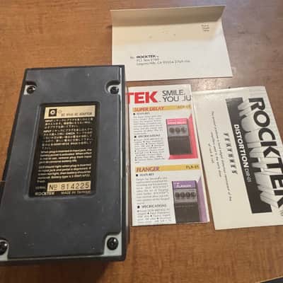 Rocktek Distortion DIR-01 - Black in box w/Papers image 4