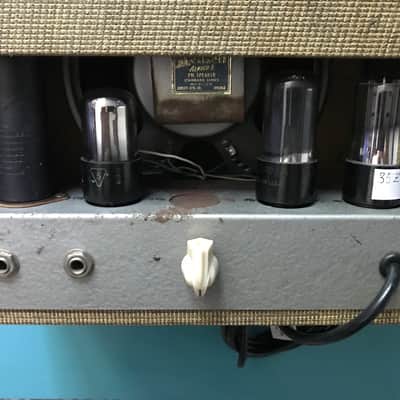 Magnatone M107 1950/52 Unique MOTS era Tweed amp, Serviced, Free shipping to EU, Swiss, UK image 6