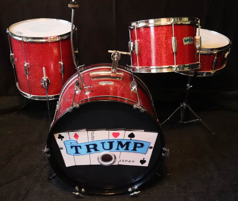 Vintage MIJ "Trump" 4-pc Drum Kit 20/12/14+Snare image 1