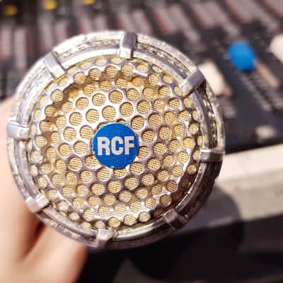 RCF 1612 - 1960s italian cardioid dynamic microphone - 200ohm - HI-Z (aka Winston DM100) image 1
