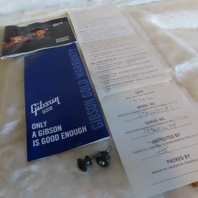 GIBSON 2012 76' REISSUE EXPLORER STANDARD EBONY 1 OWNER near MINT! with PAPERWORK! image 23