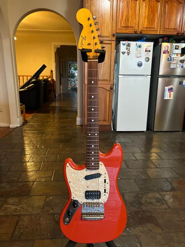 Fender Kurt Cobain Mustang Left-Handed 2012 - 2014 - Fiesta Red