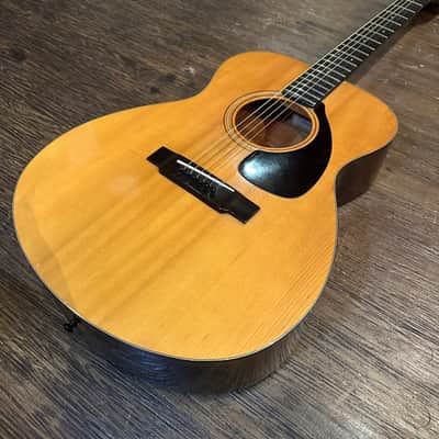 Yamaha FG-110 Red Label Acoustic Guitar MIJ 1970-1971 Japan w/ Case image 2