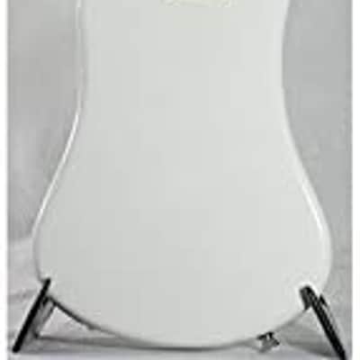 Hofner HOF-HCT-SH-WH-O Shorty Electric Travel Guitar - White - with Gig Bag image 3
