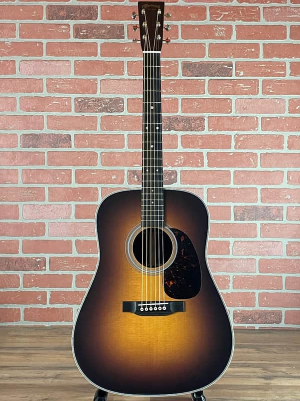 Martin D-28 Satin Standard Series Acoustic Guitar - Satin 1935 Burst image 1