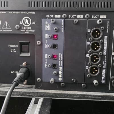 Yamaha M7CL-48 Rev.H + Meter Bridge MBM7CL + Custom Flightcase + MY16-AT/MY4-DA image 7