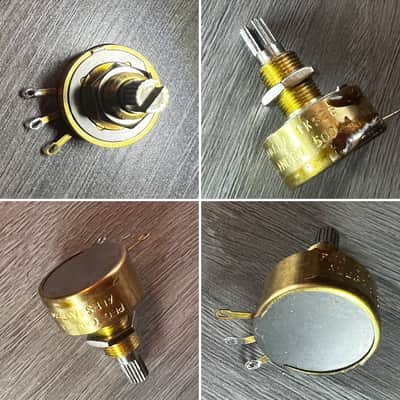 Alessandro 500K Custom Taper Audio Potentiometers - Set of 4: image 7