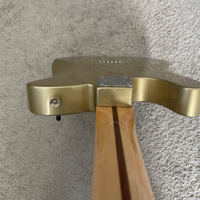 Fender Chris Shiflett Telecaster Deluxe 2016 MIM Shoreline Gold Tele Guitar image 11