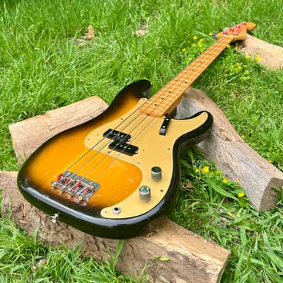 Vintage Fender Fullerton 1982 -1957 Reissue Precision Bass 1st Year image 5