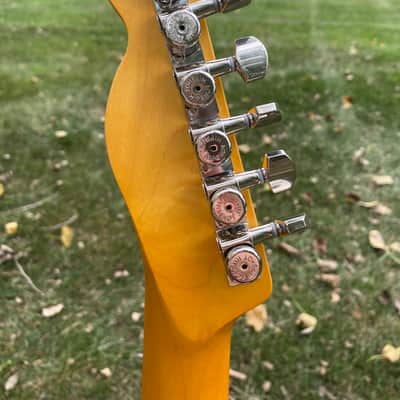 Custom Telecaster JEFF BUCKLEY Electric Guitar Yellow Boutique Instrument SEYMOUR DUNCAN HIPSHOT FENDER image 10