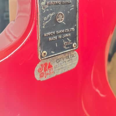 Yamaha SG-2 1966 - Coral Red image 5