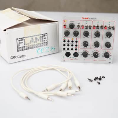 Flame Clockwork Eurorack Module w/ Box & Patch Cables #58515 image 9