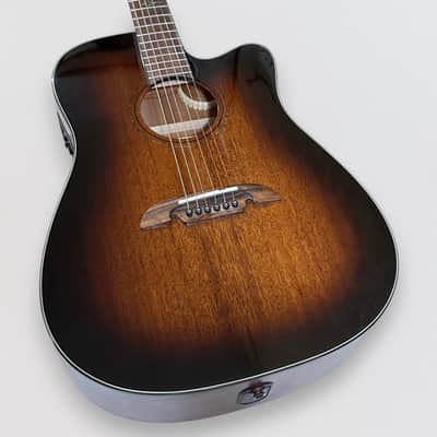 Alvarez AD66CE Dreadnought Acoustic-Electric Guitar - Shadow Burst image 5