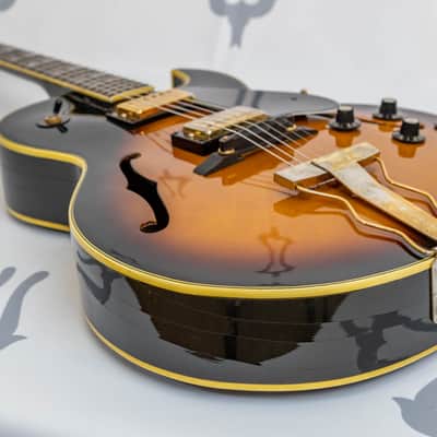Daion DES-50YS Late 1970s - Yellow Sunburst - ES 175 Copy Archtop image 16