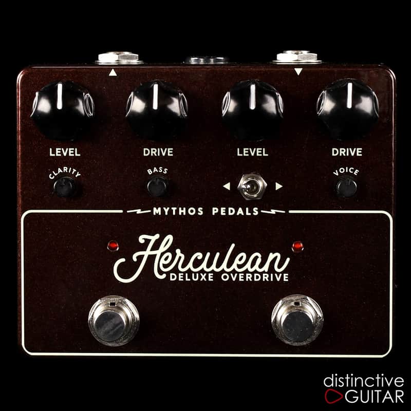 Mythos Pedals Herculean Deluxe Overdrive - "BB" and "D" Style Inspired Overdrive image 1