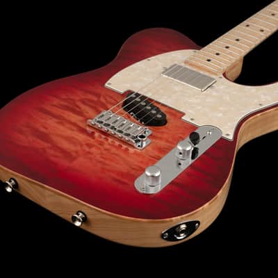 Tom Anderson Top T Classic - Natural Red Burst image 11