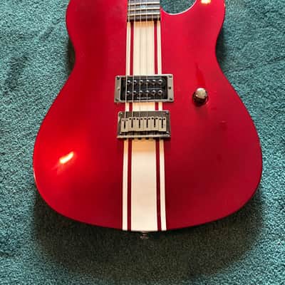 Fender Special Edition Set-Neck Esquire Custom GT 2003 - Crimson Red Metallic image 2