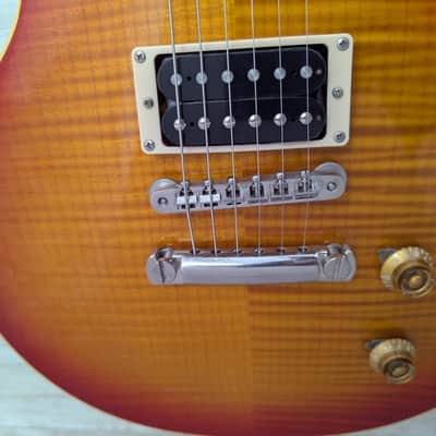 Used Gibson Les Paul Pre-Historic Flametop Reissue 1993 Heritage Cherry Sunburst image 8