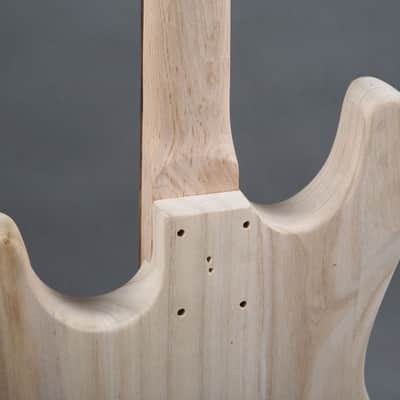 Strat Style Electric Guitar DIY Kit – Build Your Own S-Style Guitar – Unfinished image 9