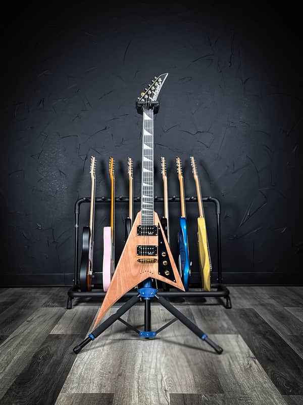 Jackson JS32T Randy Rhoads V Electric Guitar - Natural Oil image 1