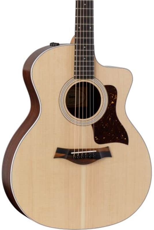 Taylor 214ce Grand Auditorium Acoustic Electric Guitar - Natural image 1