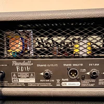 Randall RD1H Diavlo 1-Watt Tube Guitar Amp Head - Gray image 2