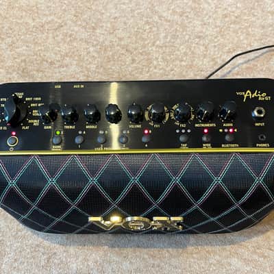 Vox Adio Air GT 50-Watt 2x3" Bluetooth Digital Modeling Guitar Practice Amp 2017 - Present - Black image 4